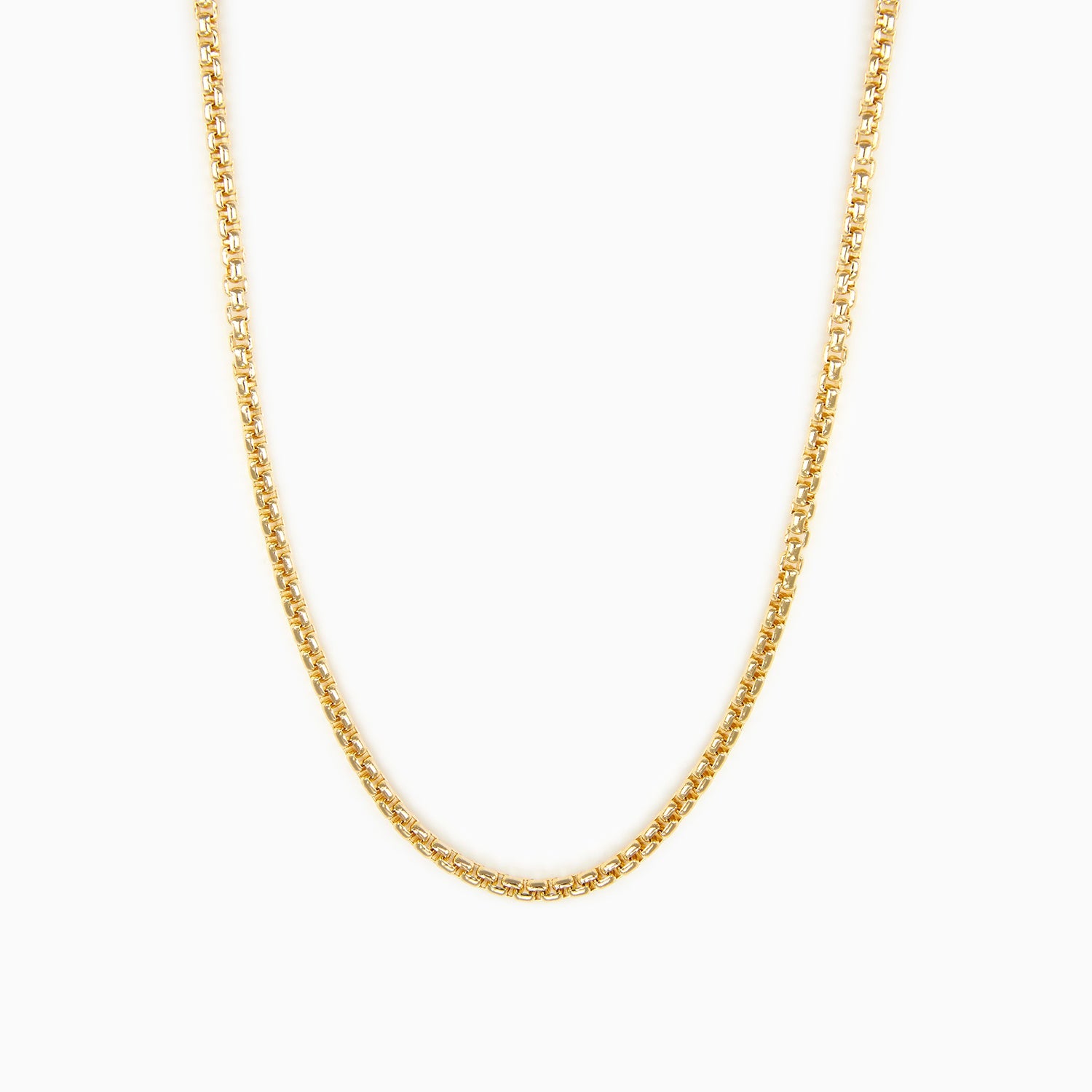 Cadena de Oro 14k Tejido Hollow Box