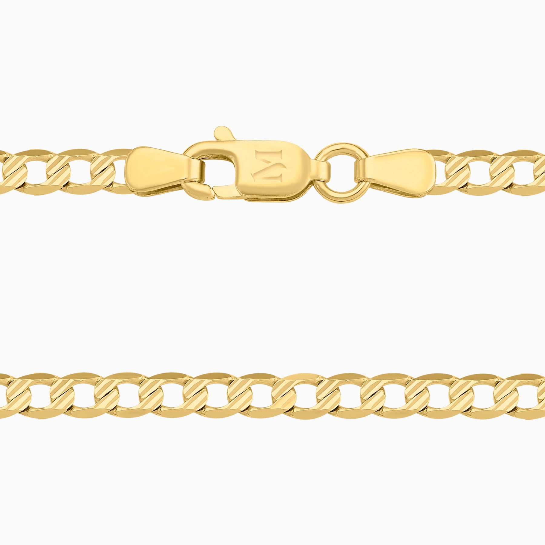14K Yellow Gold Die-Cut Woven Bracelet + Case