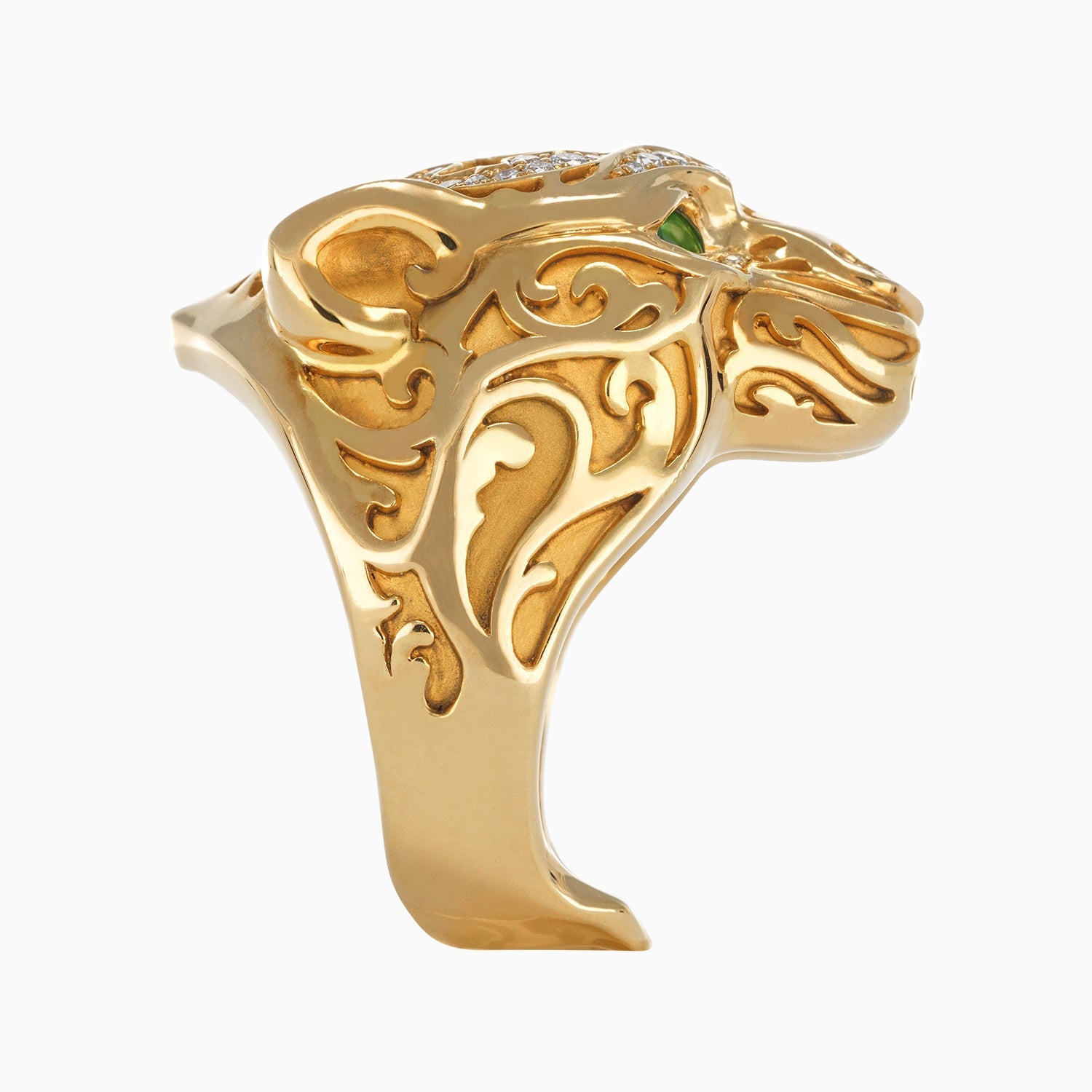 "Zoraia Maxi" Ring 18k Yellow Gold Carrera y Carrera