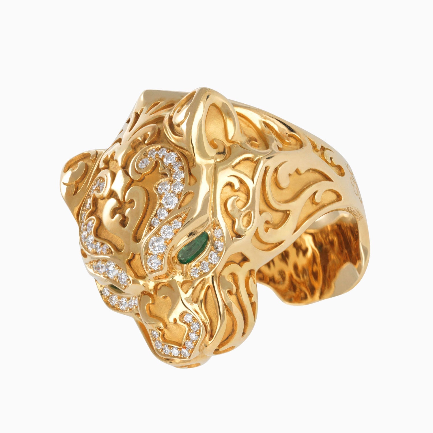 "Zoraia Maxi" Ring 18k Yellow Gold Carrera y Carrera