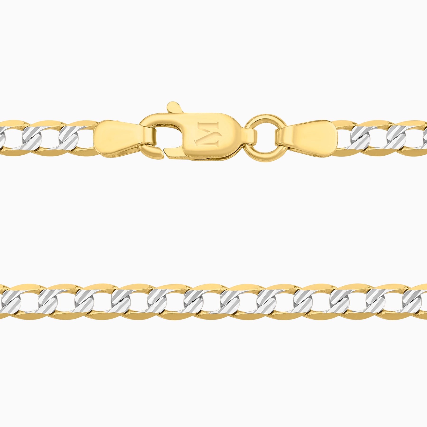 14K Yellow Gold Diamond-Cut Woven Bracelet + Case