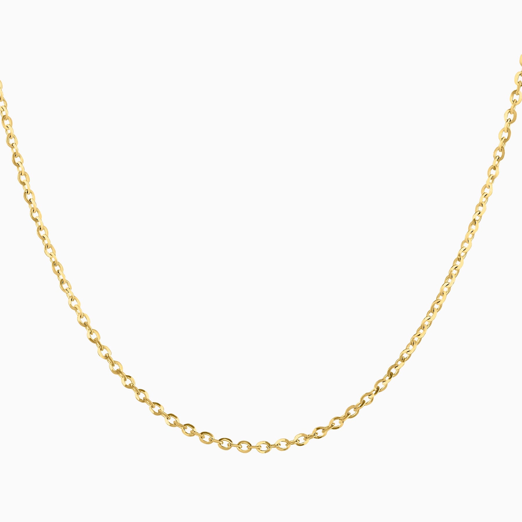 Cadena Ancla 14K Oro Amarillo + Estuche