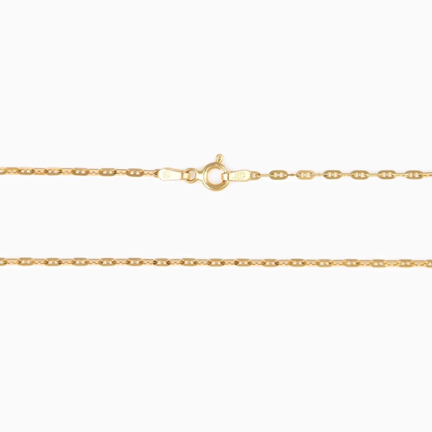 Cadena de Oro Amarillo 14k Tejido Guci