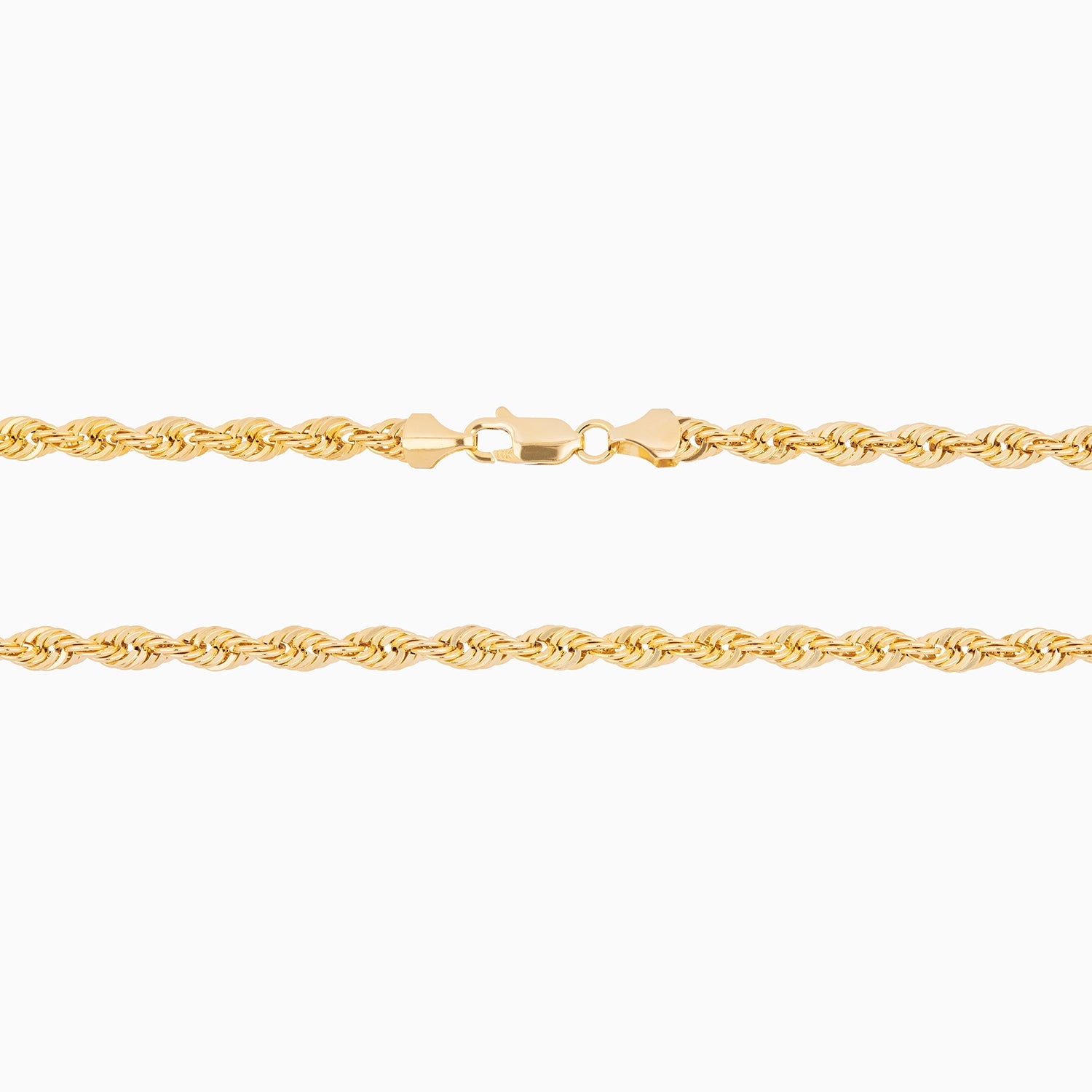 14k Gold Chain Woven Twisted