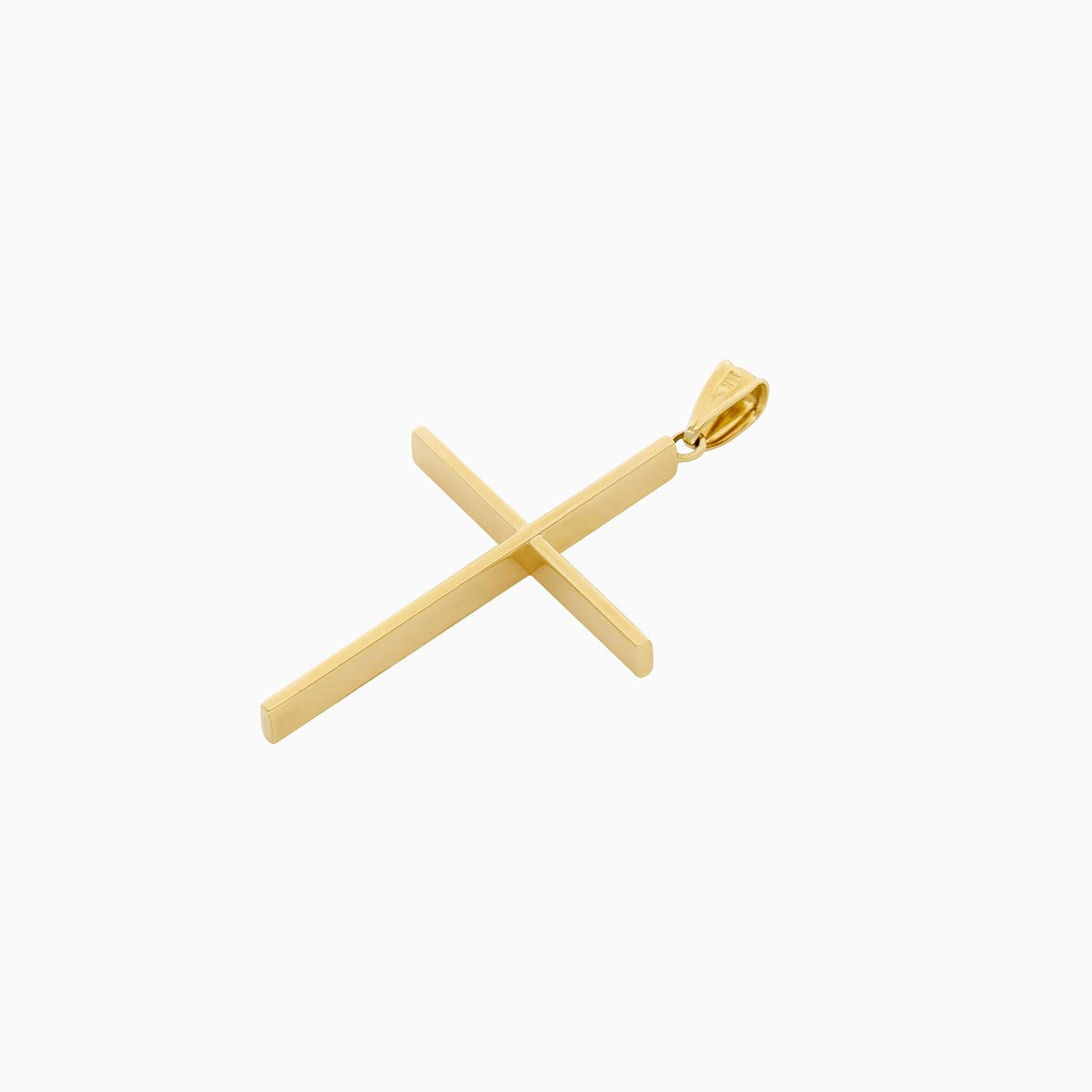 Dije Cruz Ultra light Oro 14k