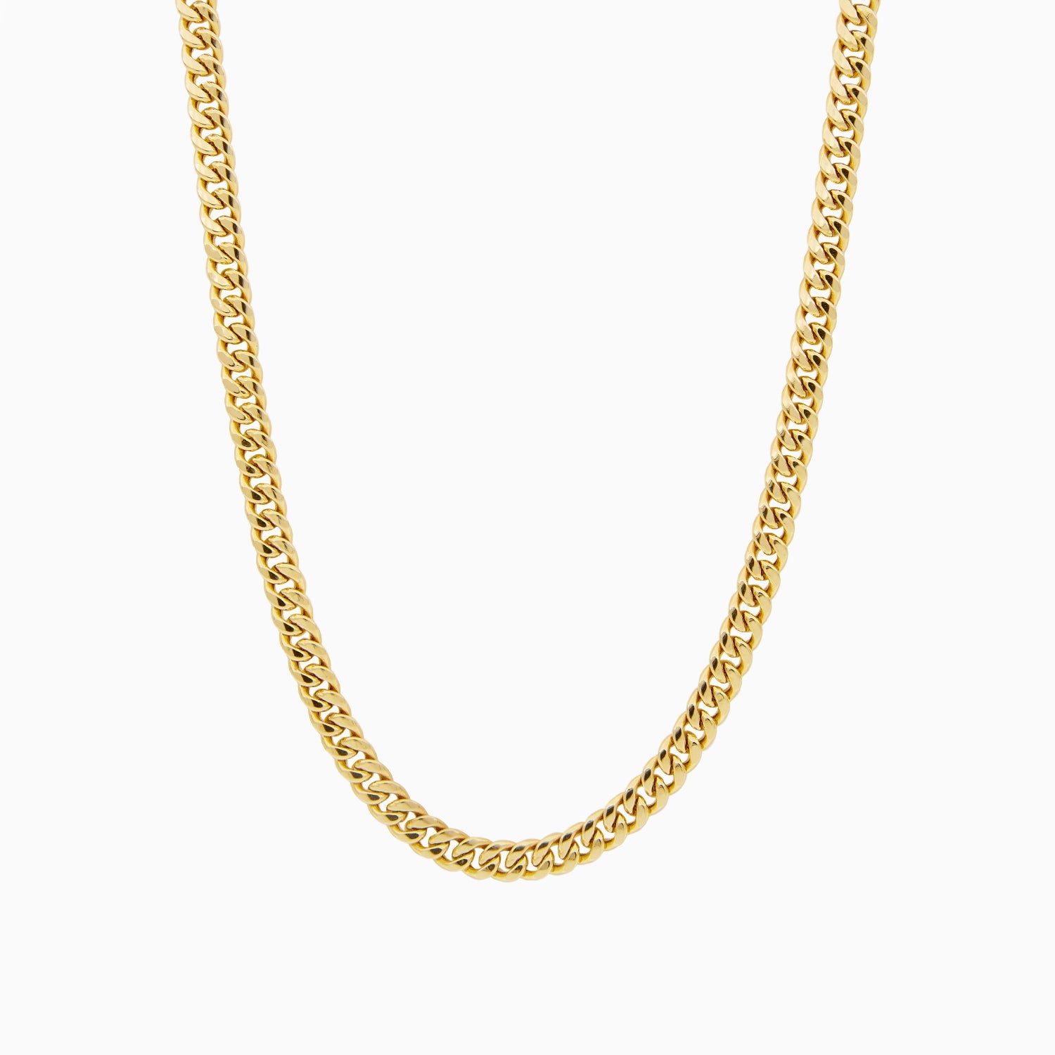 14k Gold Chain Woven Curb Chain