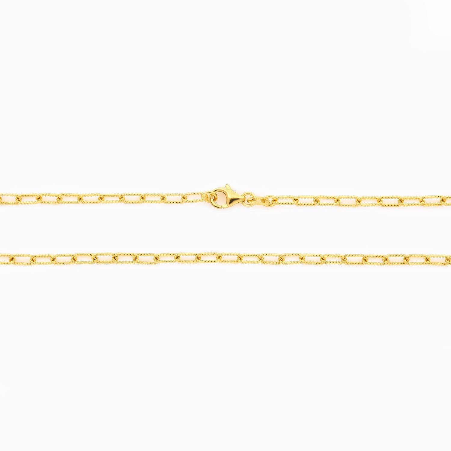 Cadena de Oro 14k Tejido Rect Rolo