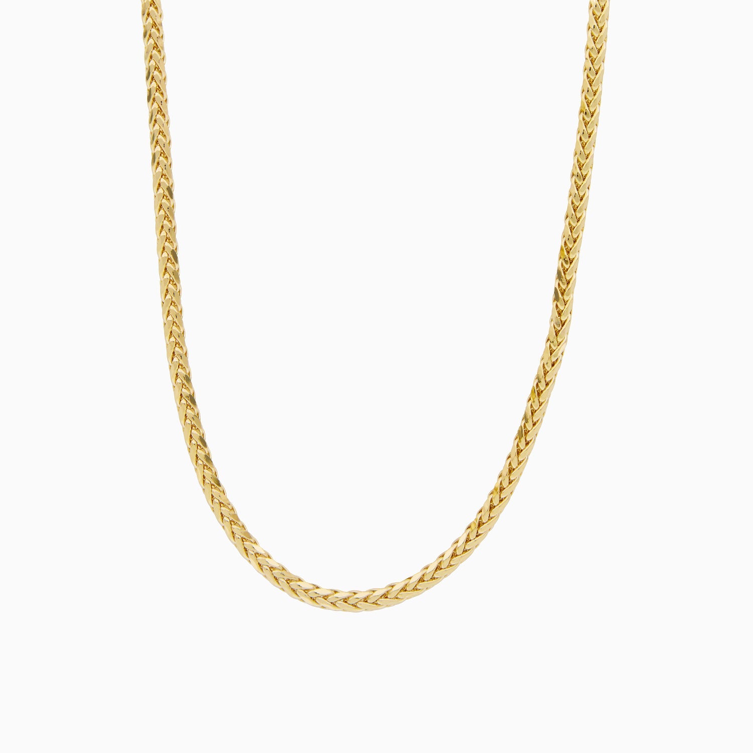 Cadena de Oro 14k Tejido Espiga