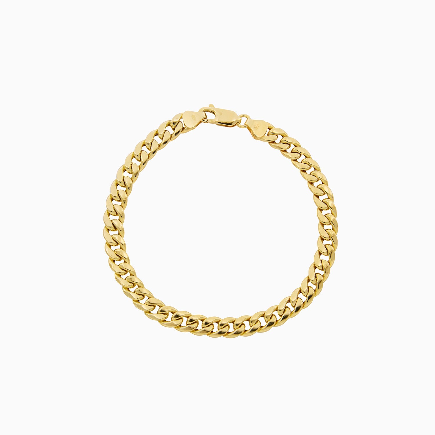 14k Gold Bracelet Fabric Barbada