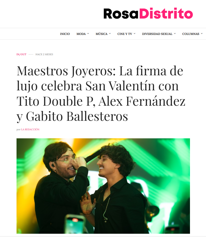 Rosa Distrito