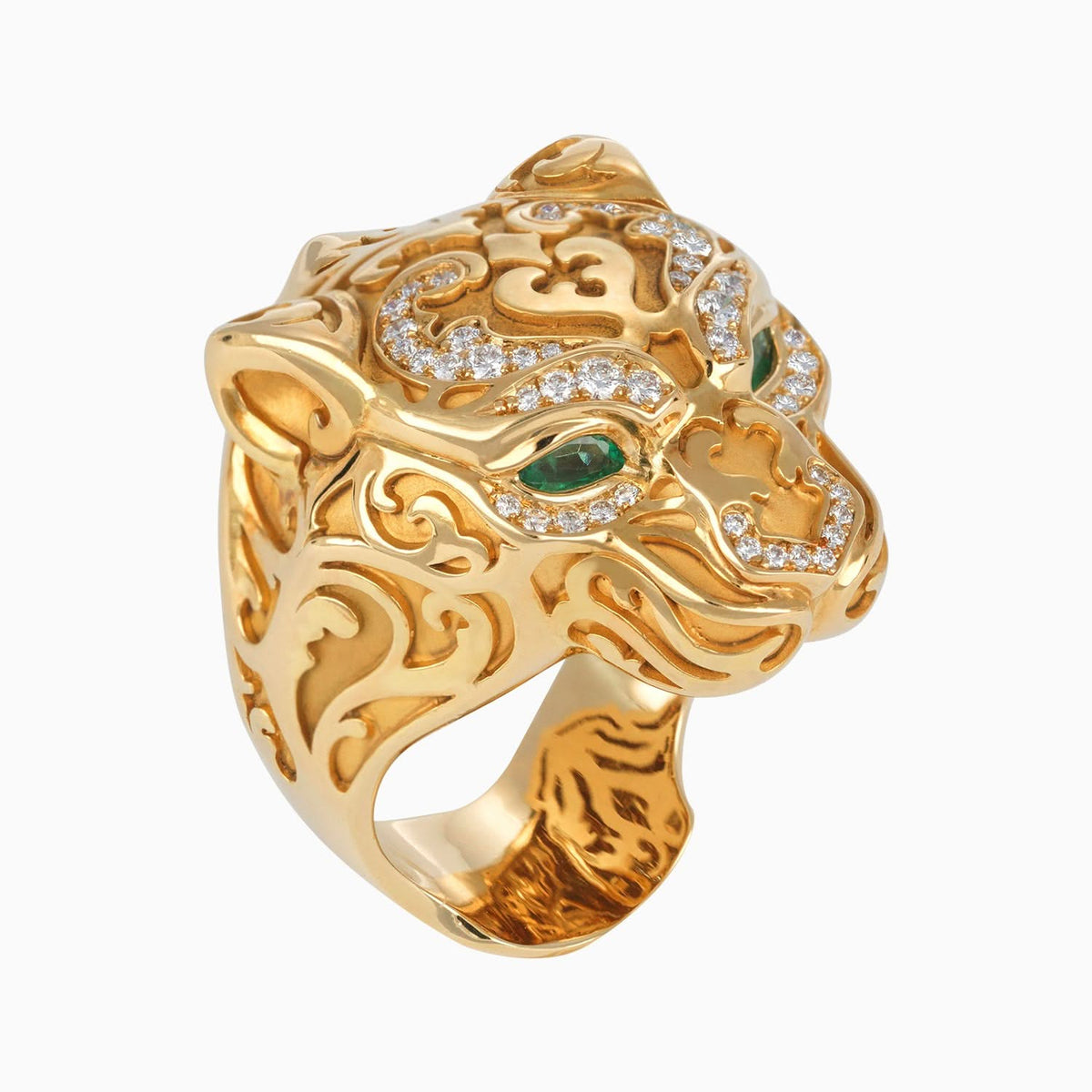 Anillo "Zoraia Maxi" 18k Oro Amarillo Carrera y Carrera