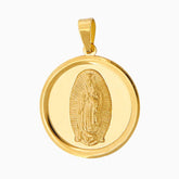 Medalla Virgen Oro 14k