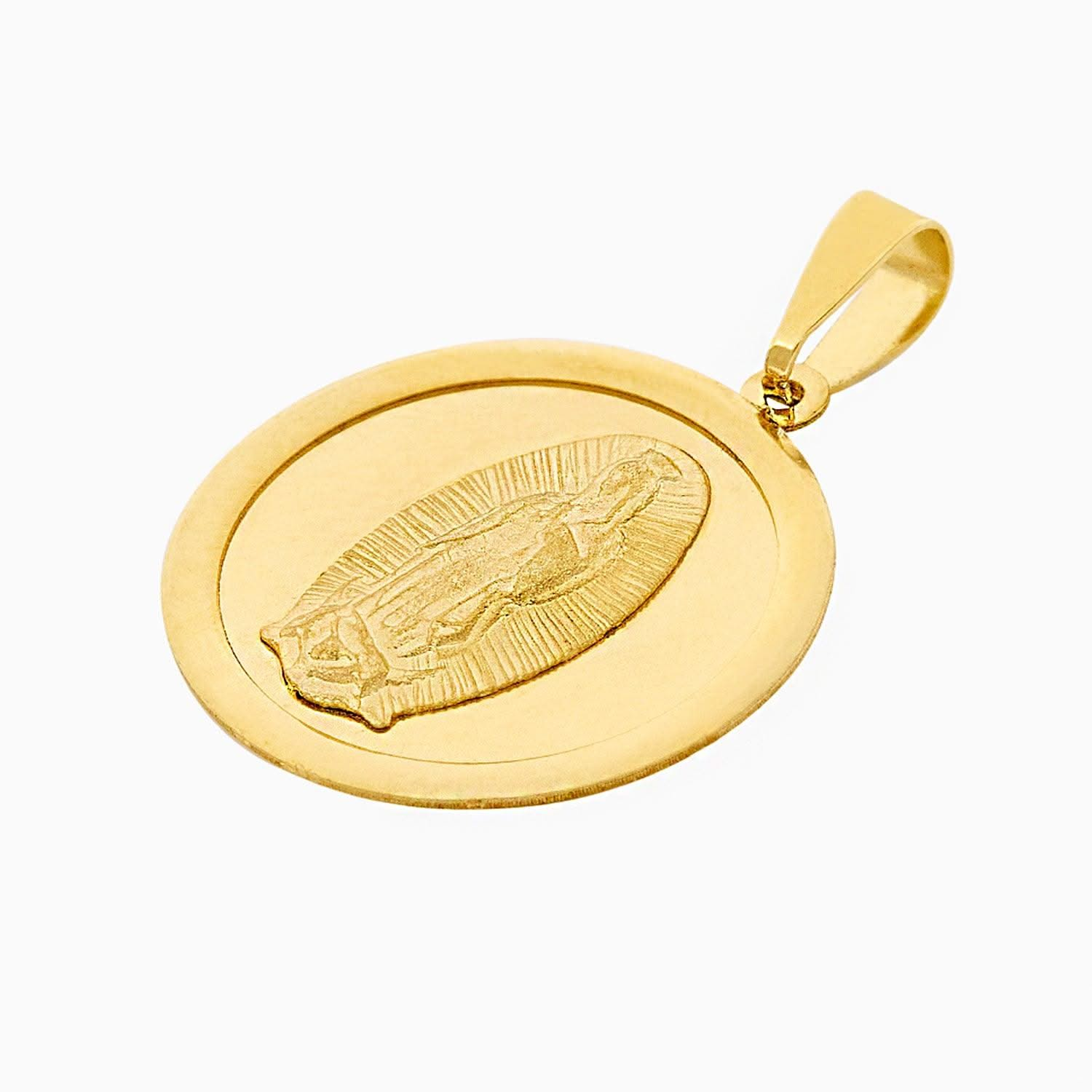 Medalla Virgen Oro 14k