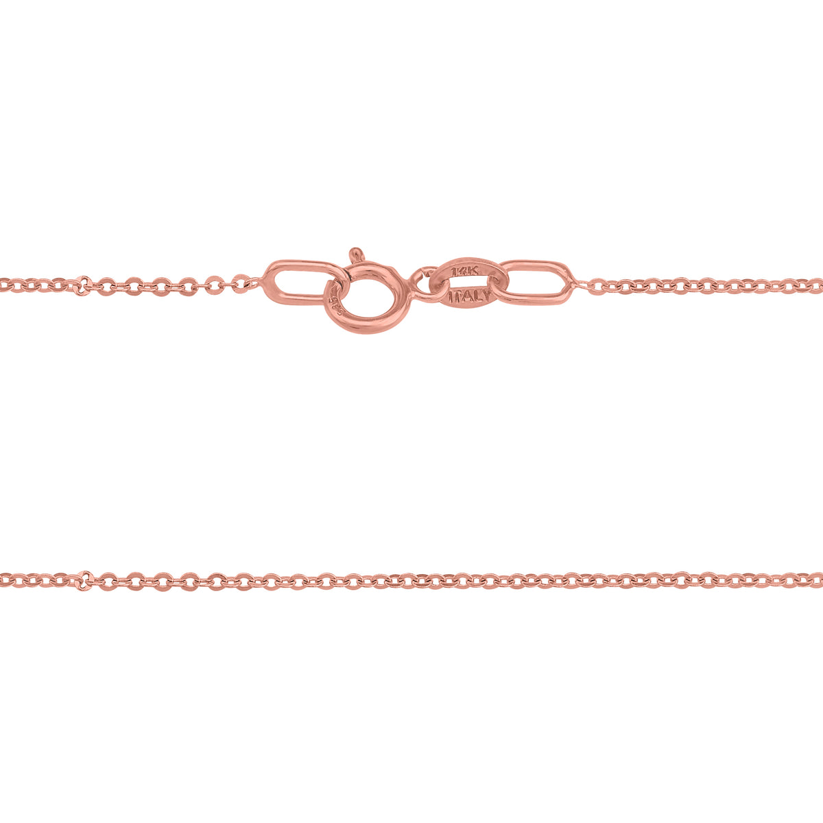 Cadena Ancla 14K Oro Rosa + Estuche