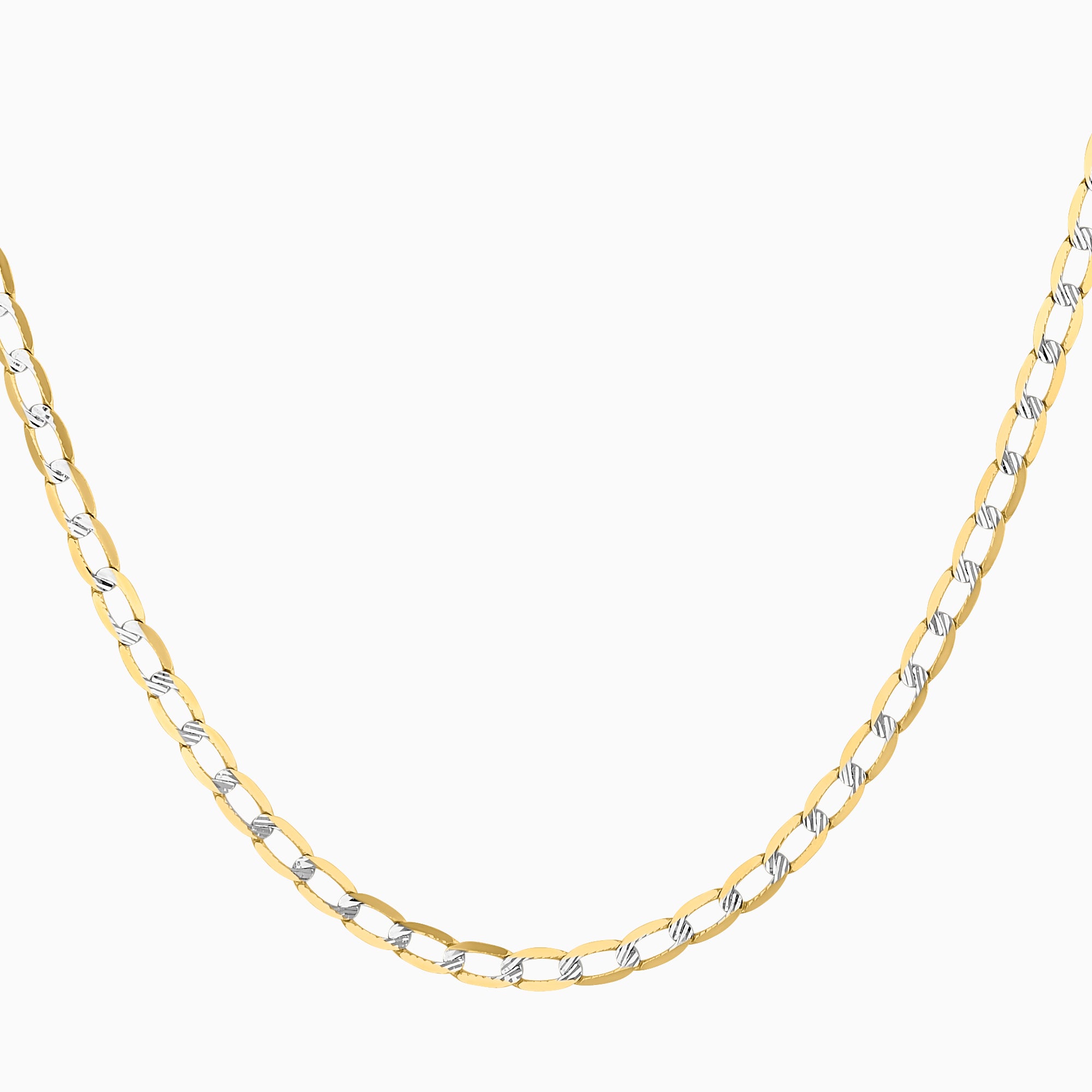 Cadena Ancla Diamantada 14K Oro Amarillo + Estuche | cadena de oro | Maestros Joyeros