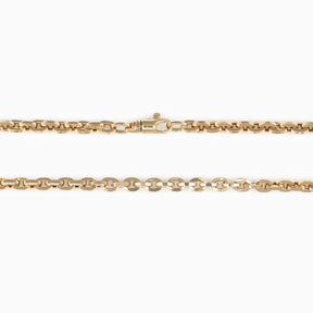 Cadena de Oro Amarillo 14k Tejido Ancla