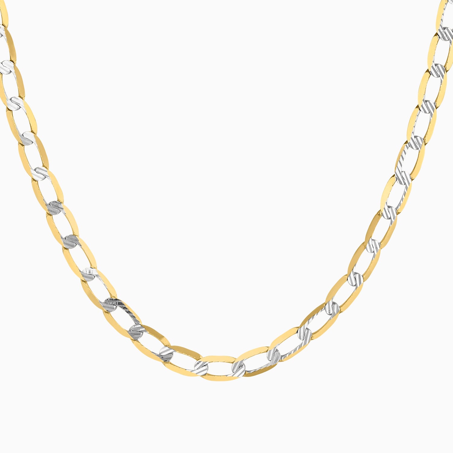 Cadena Ancla Diamantado 14K + Estuche | cadena de oro | Maestros Joyeros