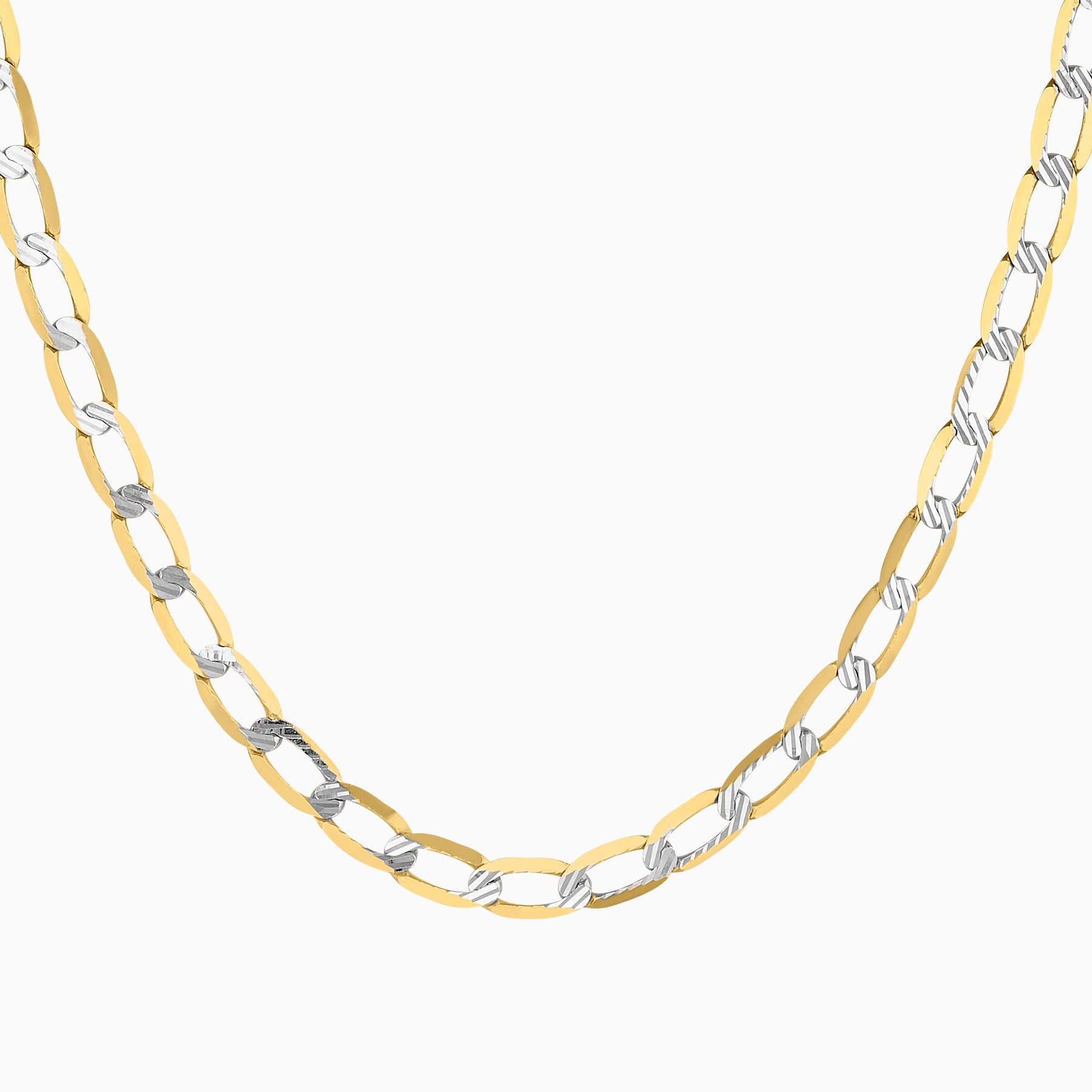 Cadena Ancla Diamantado 14K + Estuche | cadena de oro | Maestros Joyeros