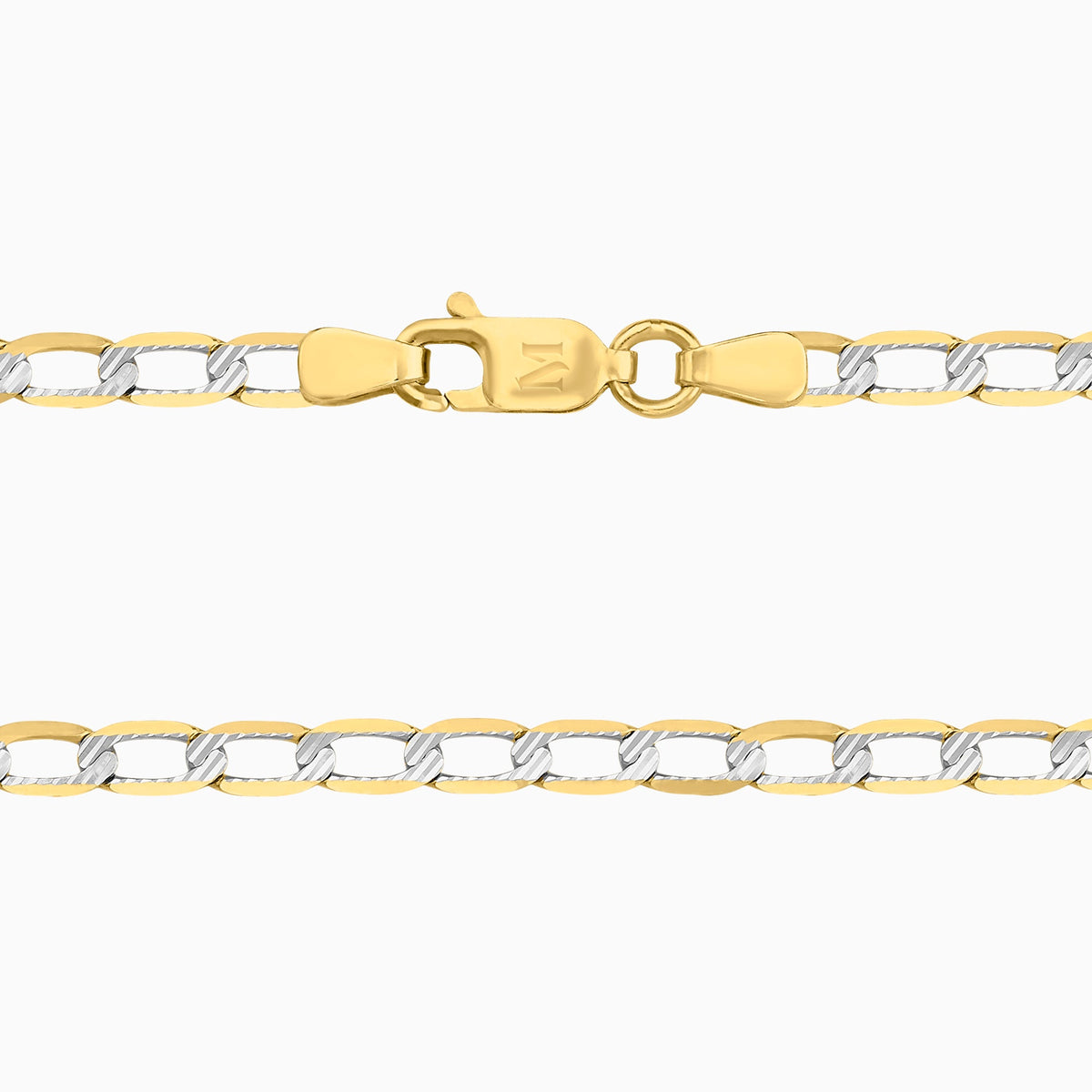 Cadena Ancla Diamantado 14K + Estuche | cadena de oro | Maestros Joyeros