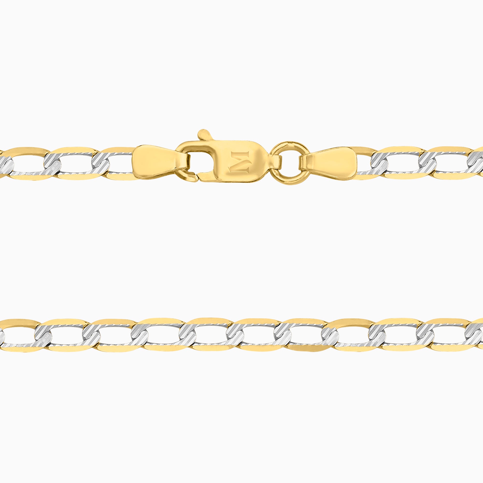 Cadena Ancla Diamantado 14K + Estuche | cadena de oro | Maestros Joyeros