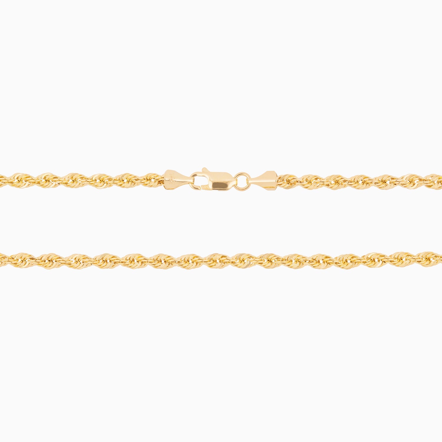 14k Gold Chain Woven Twisted