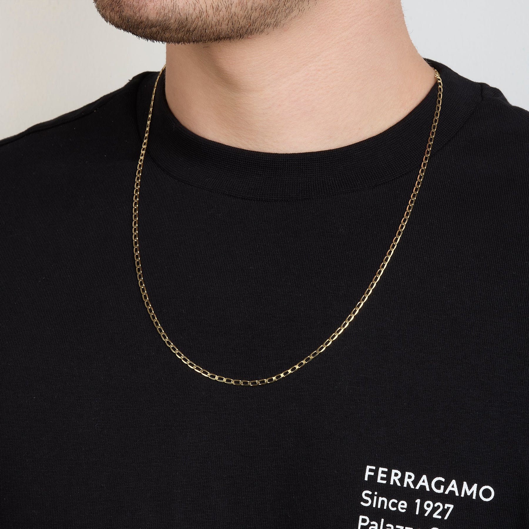 Cadena Ancla Lisa 14K + Estuche | cadena de oro | Maestros Joyeros