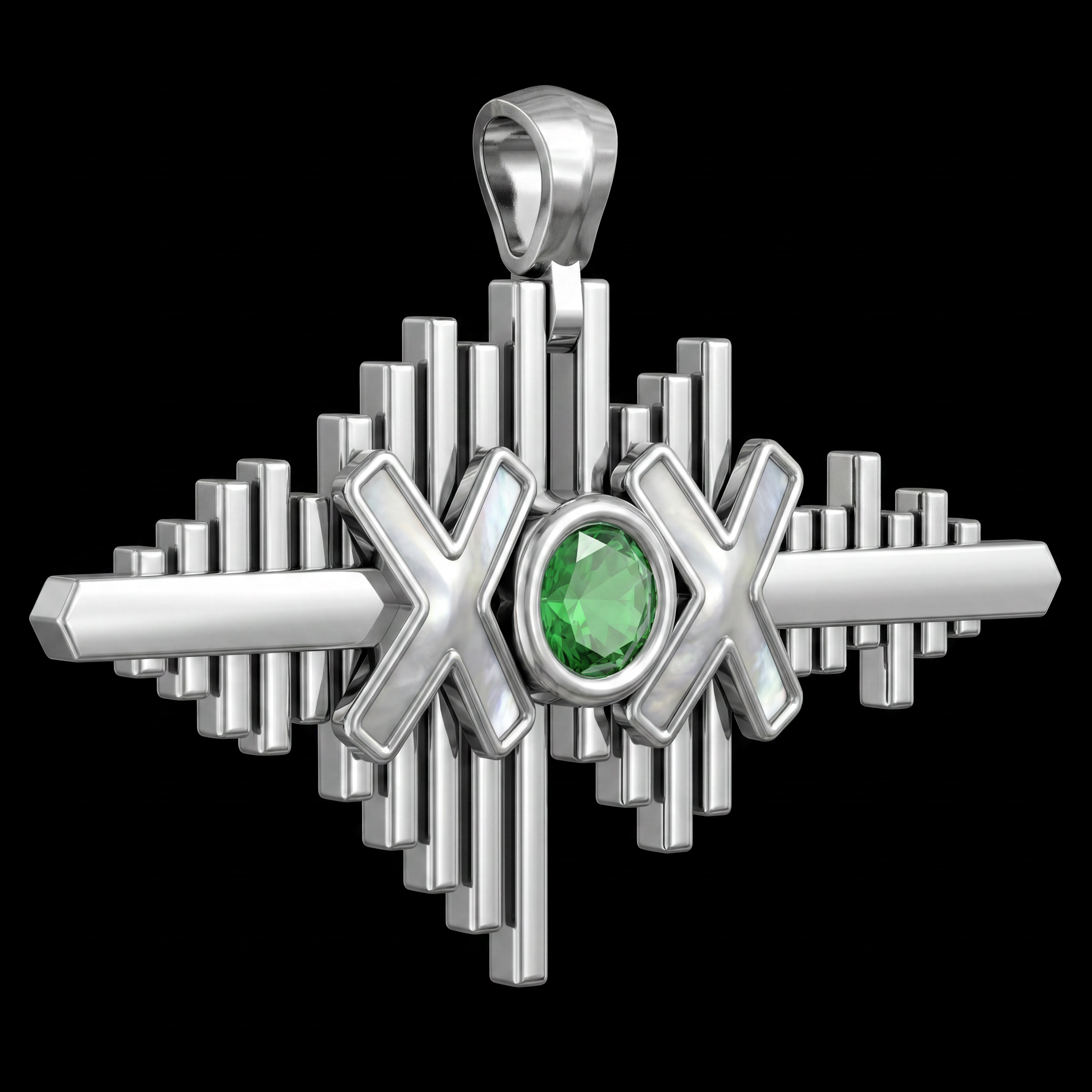 Two Equis .925 Silver ring