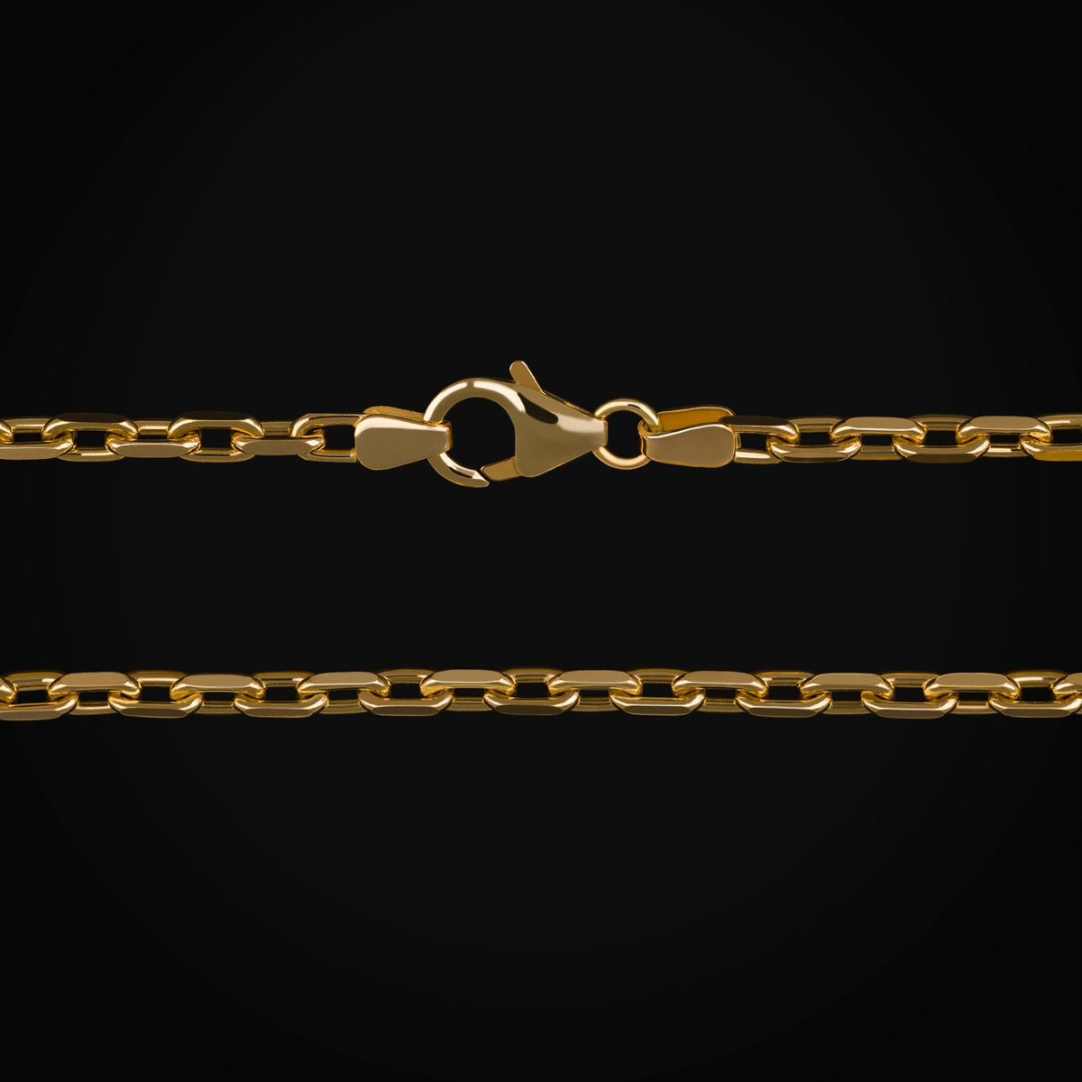 Pulso Ancla 14k Oro Amarillo + Estuche
