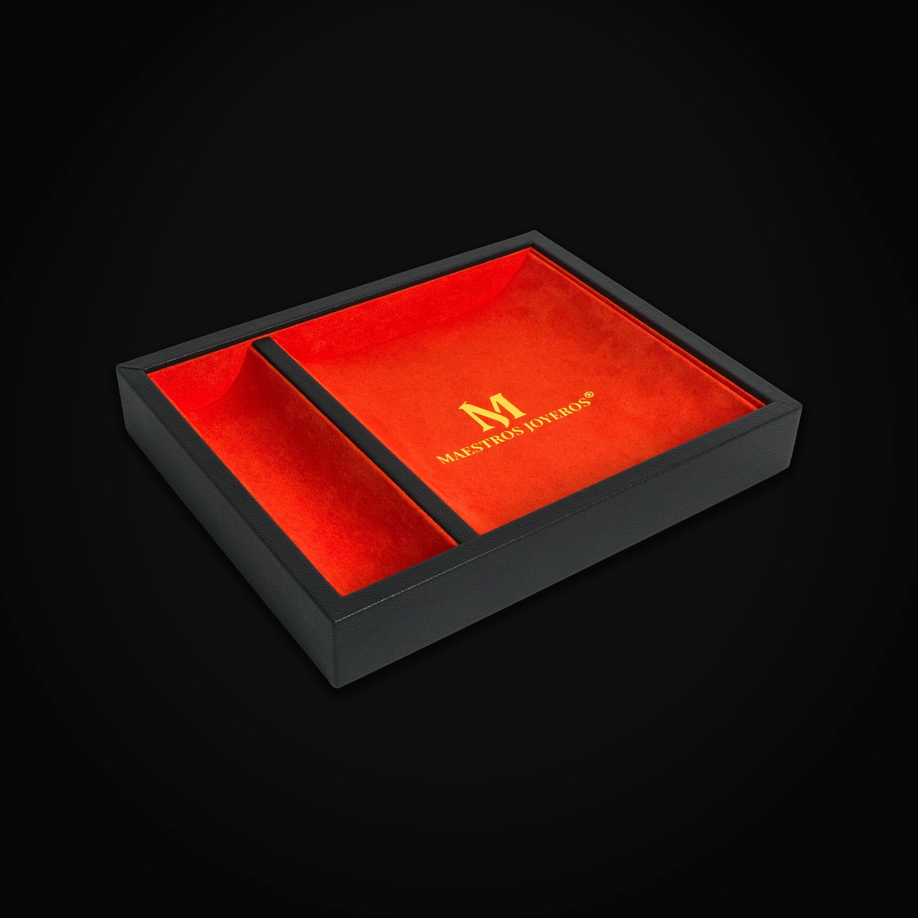 Bandeja de Joyería MJ de 2 Espacios | Organización y Elegancia