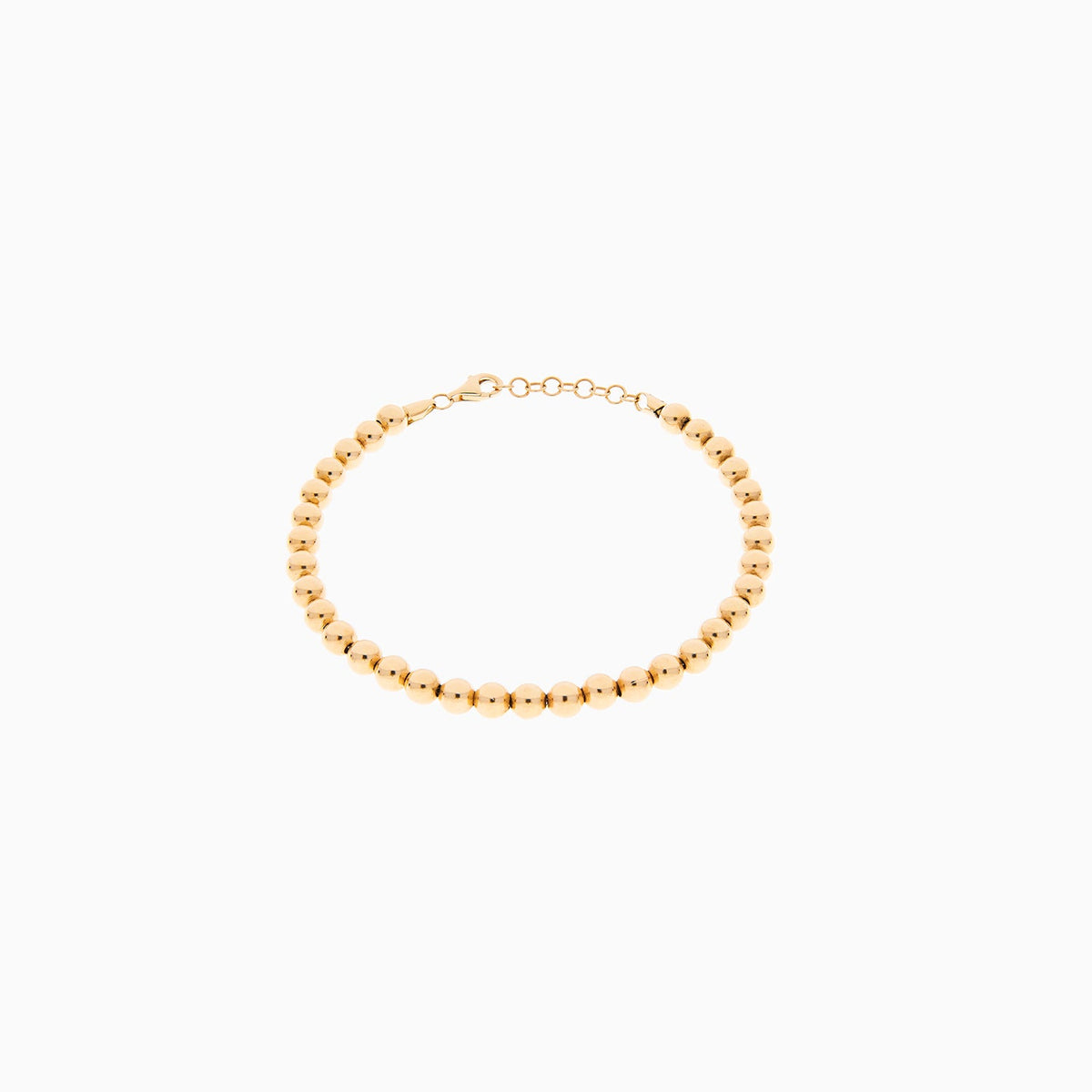 Pulso Oro 14k Tejido Bola