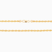 Cadena de Oro 14k Tejido Torsal