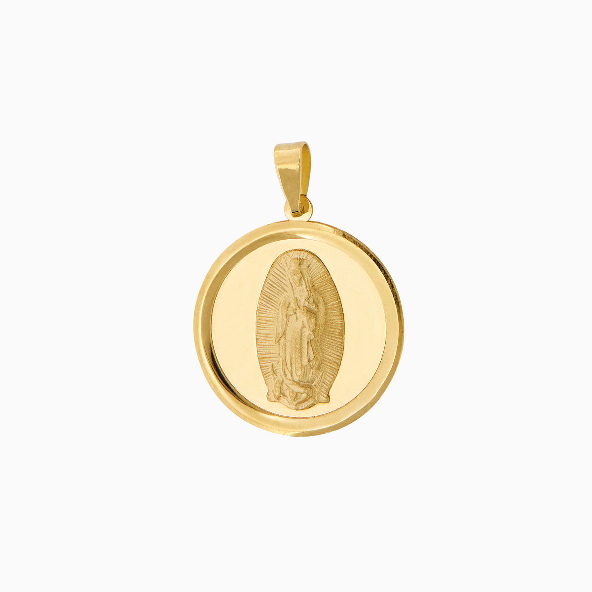 Medalla Virgen Oro 14k